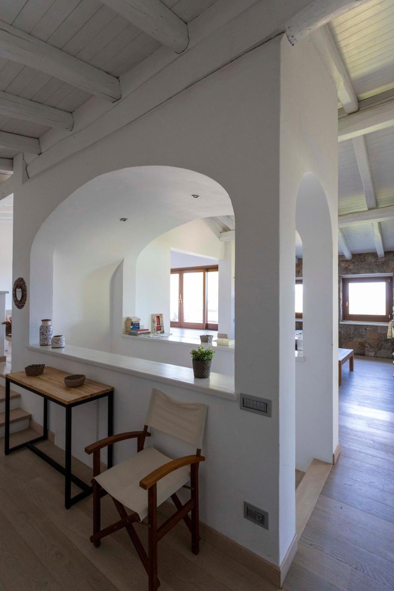 Villa Alba Esclusiva Villa Con Piscina A Sfioro E Vista Mozzafiato Sul Mare 库尼亚纳 外观 照片