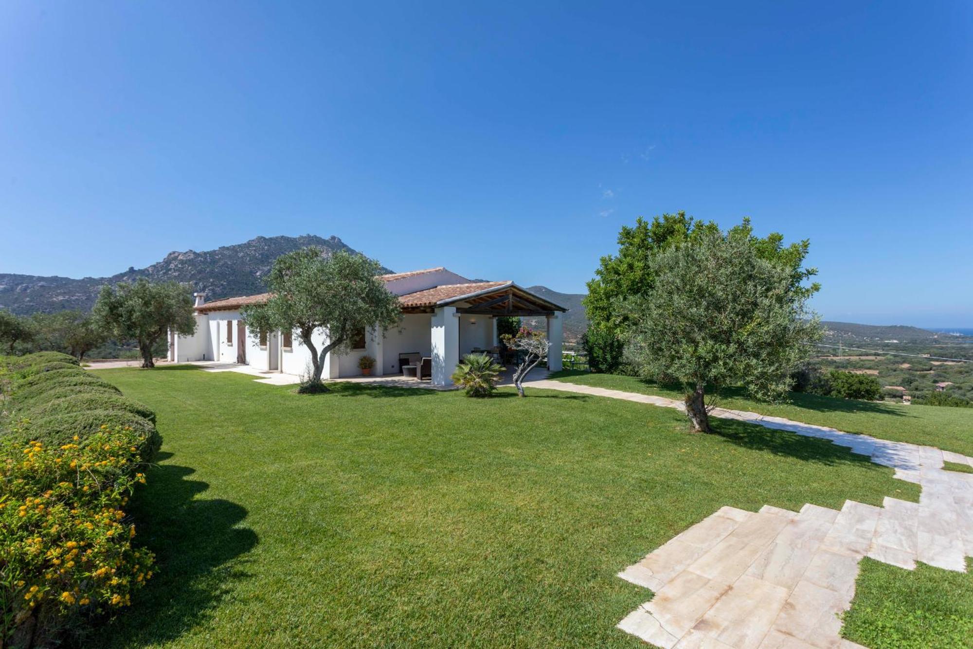 Villa Alba Esclusiva Villa Con Piscina A Sfioro E Vista Mozzafiato Sul Mare 库尼亚纳 外观 照片